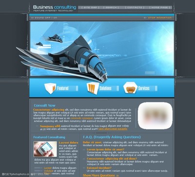 國外科技公司網(wǎng)頁設(shè)計(jì) 簡約、動態(tài)與用戶體驗(yàn)的完美融合